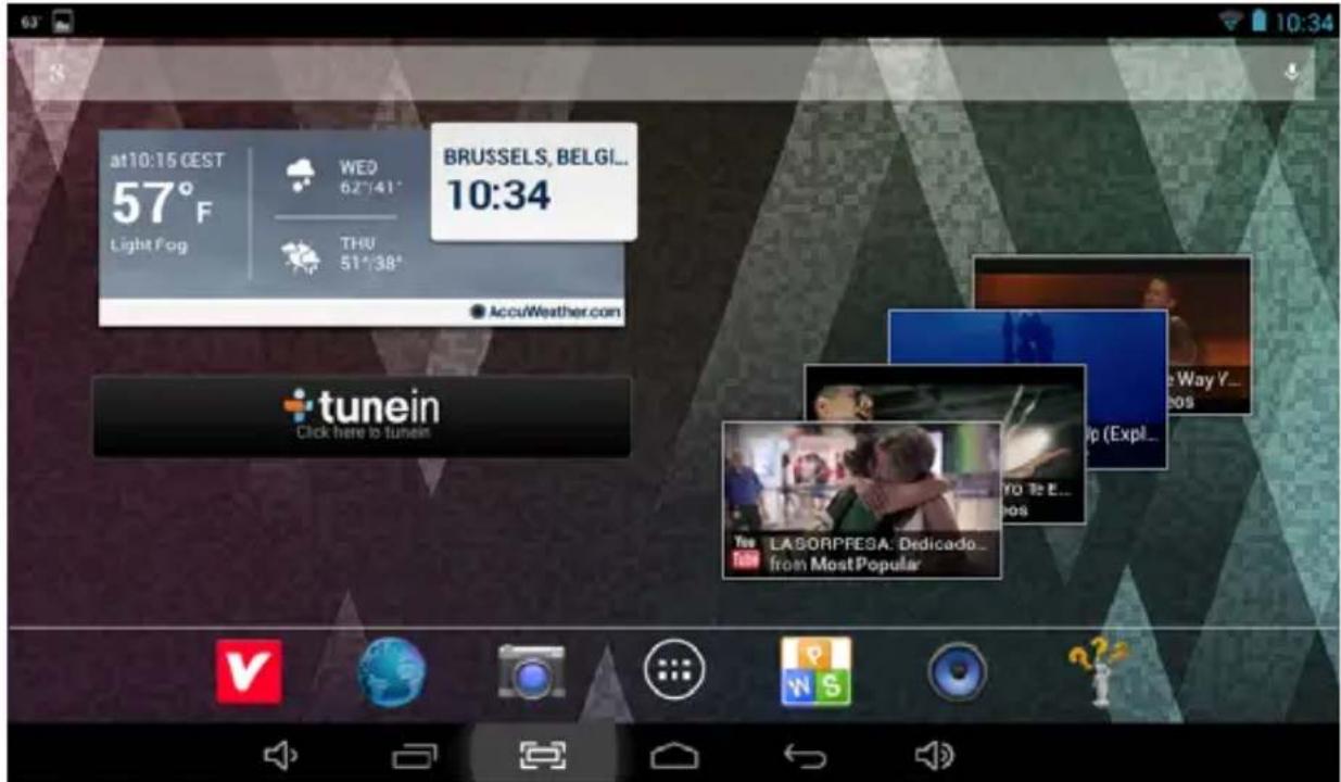 Sunstech TAB77DUAL - Chargement de la batterie - 1
