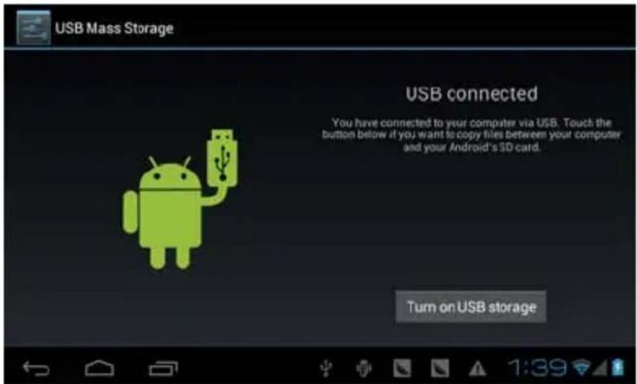 Sunstech TAB77DUAL - Comment se connecter avec l'ordinateur - 1