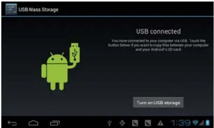 Sunstech TAB77DUAL - Como conectar com o computador - 1