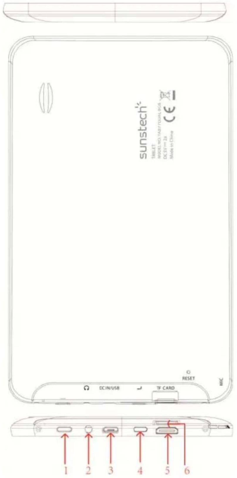 Sunstech TAB77DUAL - What's Inside The box - 1