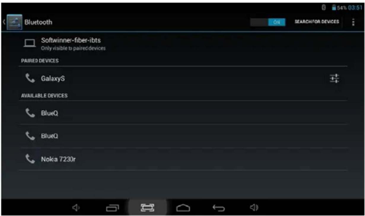 Sunstech TAB107QCBT - Conexión a Bluetooth - 4