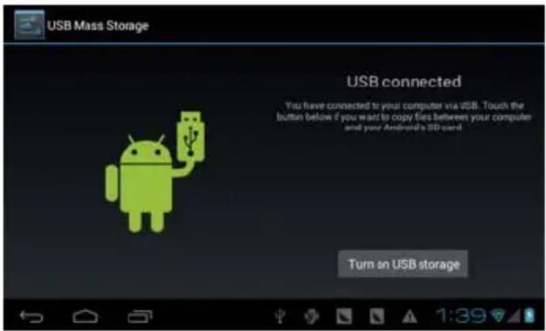 Sunstech TAB107QCBT - How to connect with computer - 1