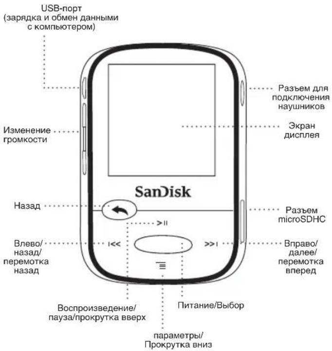 SANDISK Sansa Clip Zip Sport - Краткий обзор плеера - 1