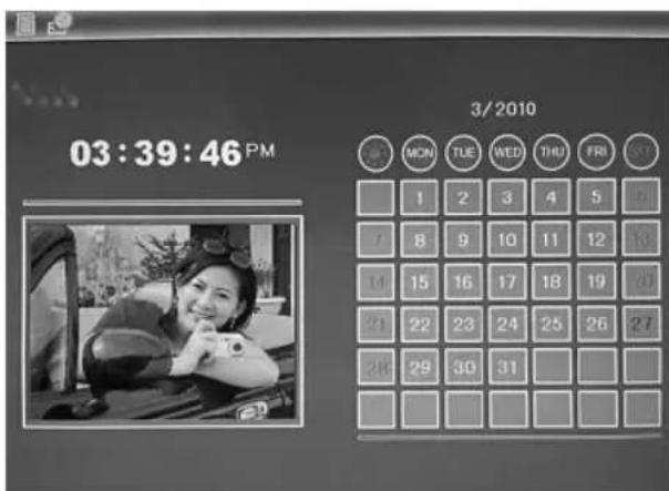 BRAUN DigiFrame 1580 - Calendar - 1