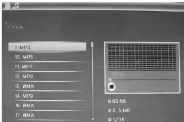 BRAUN DigiFrame 1580 - Musikmodus - 1