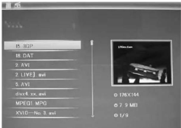 BRAUN DigiFrame 1580 - Video Mode - 1