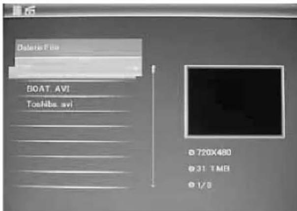 BRAUN DigiFrame 1580 - Funcao de apagar - 1