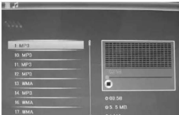 BRAUN DigiFrame 1580 - Modo Música - 1