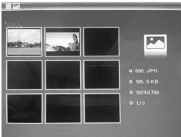 BRAUN DigiFrame 1580 - Mode de l'image - 1
