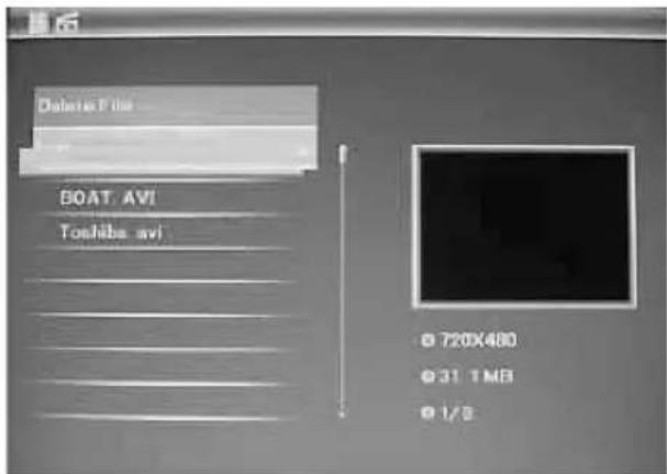 BRAUN DigiFrame 1580 - Delete functie - 1