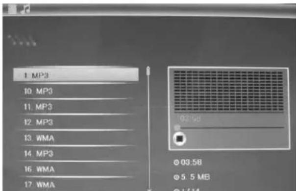 BRAUN DigiFrame 1580 - Music Mode - 1