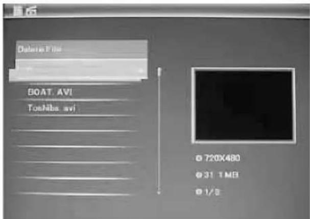 BRAUN DigiFrame 1580 - Funktion Löschen - 1