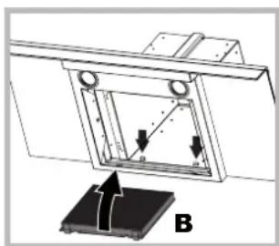 HOTPOINT-ARISTON HLQB 9.8 AAI XHA - Konserwacja filtra wegrłowego (B) - 2