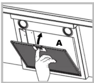 HOTPOINT-ARISTON HLQB 9.8 AAI XHA - Manutenzione dei filtri antigrasso (A) - 1