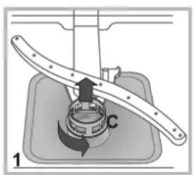 INDESIT DPG 16B1 A EU - Pulire i filtri - 1