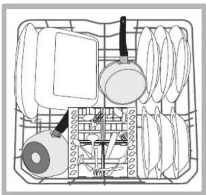 INDESIT DPG 16B1 A EU - Lower rack - 2