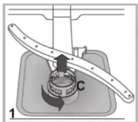 INDESIT DPG 16B1 A EU - Die Filter reinigen - 1