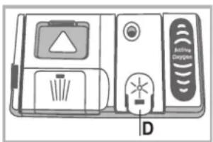 INDESIT DPG 16B1 A EU - Measuring out the rinse aid - 1