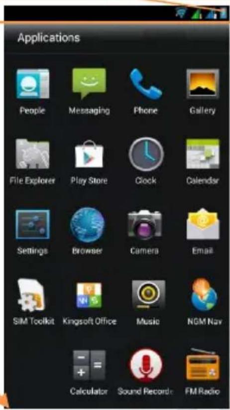 NGM-Mobile Forward Active - Main Screen: - 3
