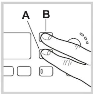 A B