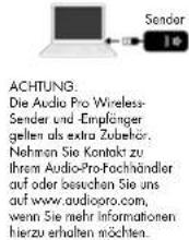 AUDIO PRO Addon T8 - KOMBINIEREN SIE DIE LAUTSPRECHERBOX ADDON T8 MIT AUDIO PRO WIRELESS, UM EINE HOCHQUALITATIVE HIFI-AUDIOWIEDERGABE ÜBER WIRELESS-SENDER UND -EMPFÄNGER ZU ERREICHEN - 1