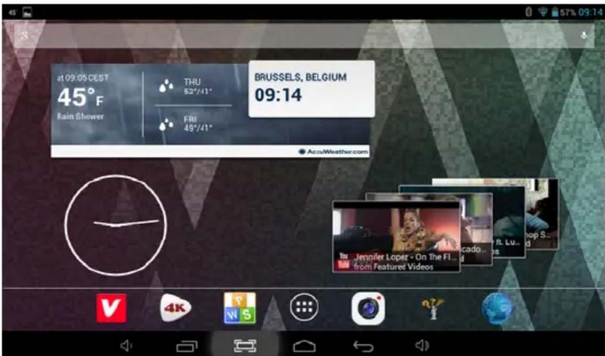 Sunstech TAB97QC - Chargement de la batterie - 1