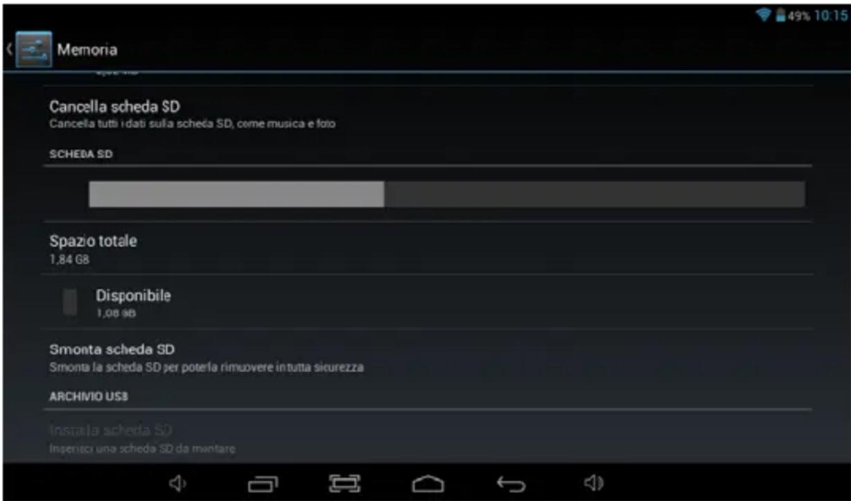 Sunstech TAB97QC - Retirar la tarjeta TF - 1