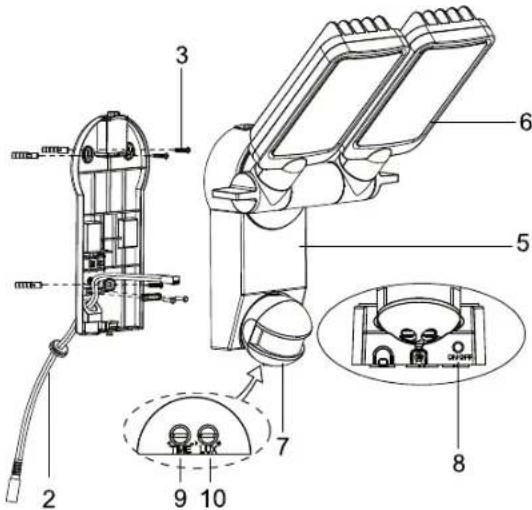 BRENNENSTUHL SOL SV0805 P2 - TELEPITÉSI ES KEZELÉSI UTASITÁS - 2