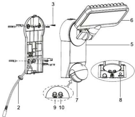 BRENNENSTUHL SOL SH0805 P2 - PARTS LIST - 2