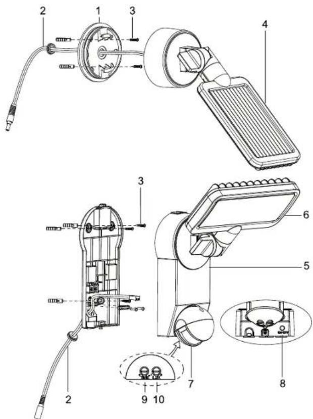 BRENNENSTUHL SOL SH0805 P2 - TEILELISTE - 1