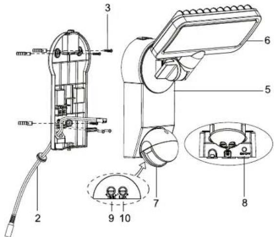 BRENNENSTUHL SOL SH0805 P2 - Zonnemodule: - 6