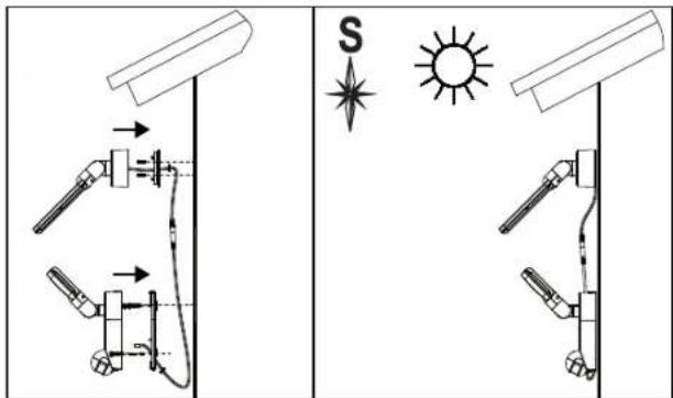 BRENNENSTUHL SOL SH0805 P2 - Montaj: - 2