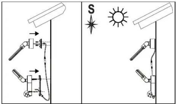 BRENNENSTUHL SOL SH0805 P2 - Paigaldamine: - 2