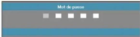 OPTOMA DH1017 - Paramètres de sécurité - 2