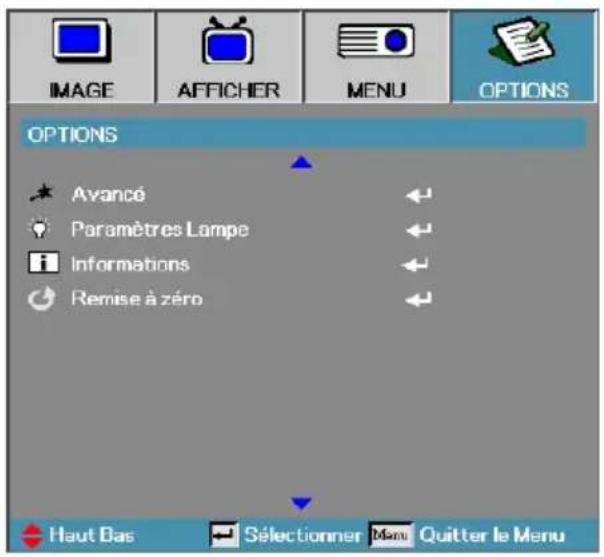 OPTOMA DH1017 - Commandes de l'utilisateur - 1