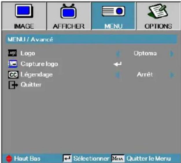 OPTOMA DH1017 - Commandes de l'utilisateur - 1
