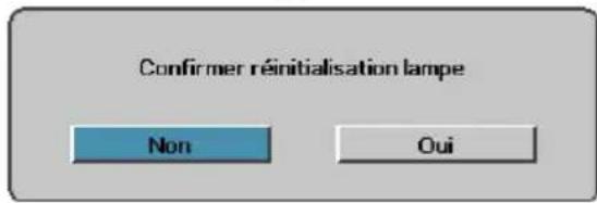 OPTOMA DH1017 - Mise à zéro lampe - 1