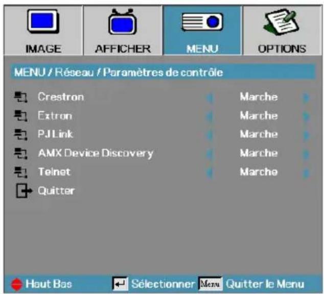 OPTOMA DH1017 - Commandes de l'utilisateur - 1