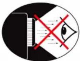 OPTOMA DH1017 - Avertissements de sécurité pour les yeux - 1