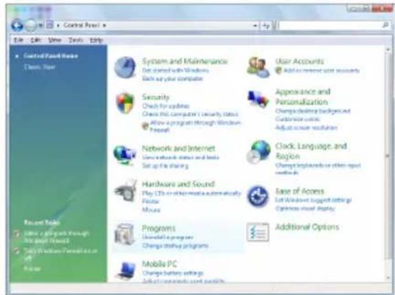 OPTOMA DH1017 - Comment activer TELNET sur Windows VISTA / 7 - 1