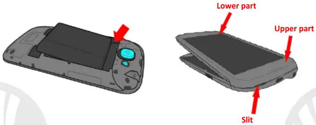 NGM-Mobile Dynamic Racing GP - Inserting the Battery: - 1