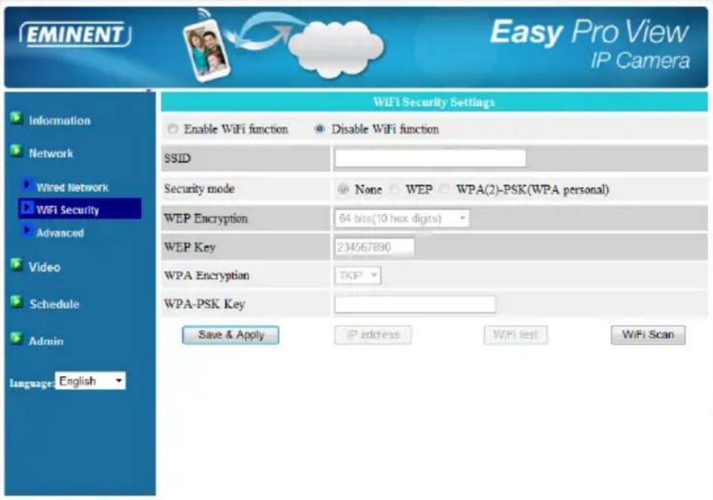 Eminent EM6250HD - Sécurité Wi-Fi - 1