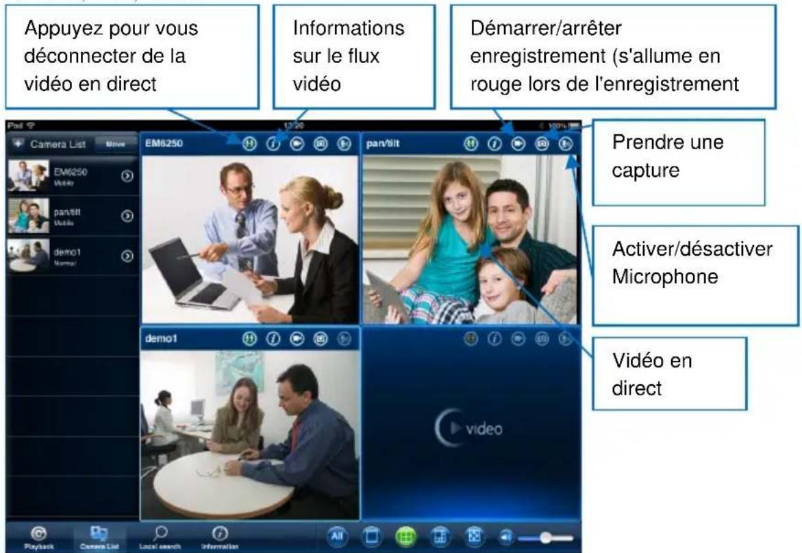 Eminent EM6250HD - Voir la vidéo en direct - 3