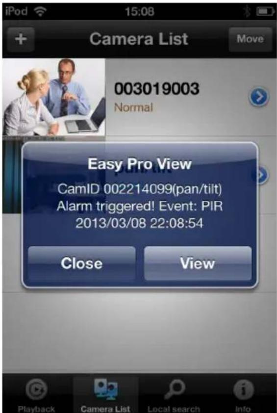 Eminent EM6250HD - Notification d'alarme - 3