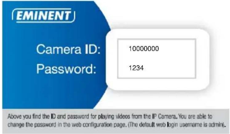 Eminent EM6250HD - Via Internet avec le portail Web - 1