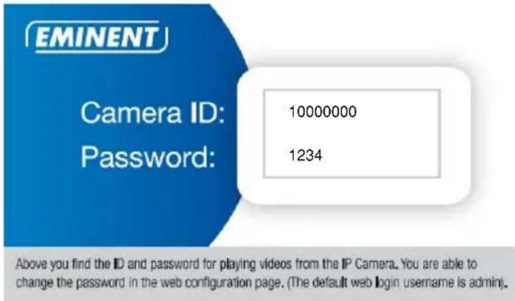 Eminent EM6250HD - Installer le logiciel et la caméra sur un PC ou portable (Windows) - 3