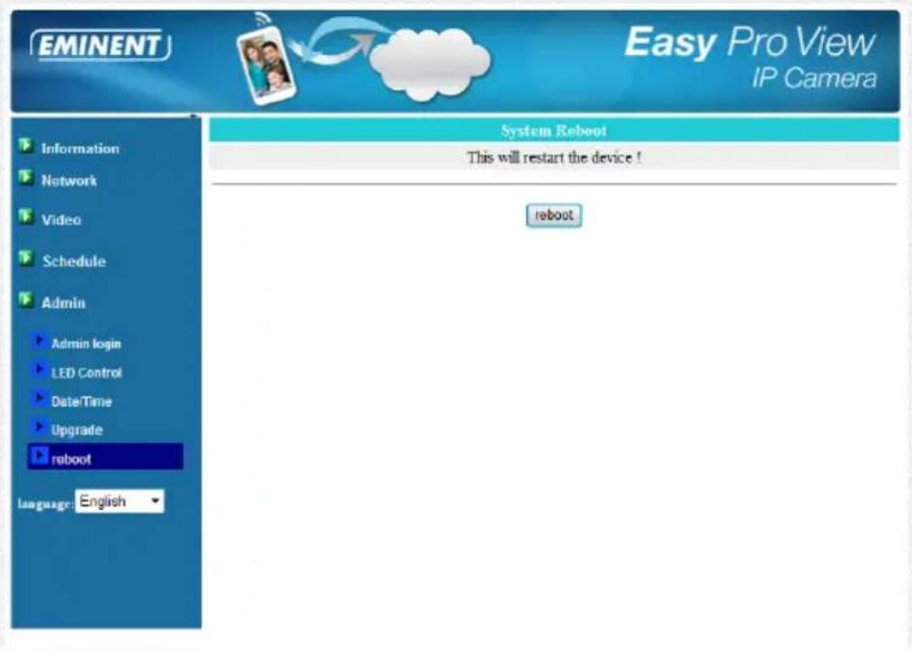 Eminent Easy Pro View EM6270 - Redémarrer - 1