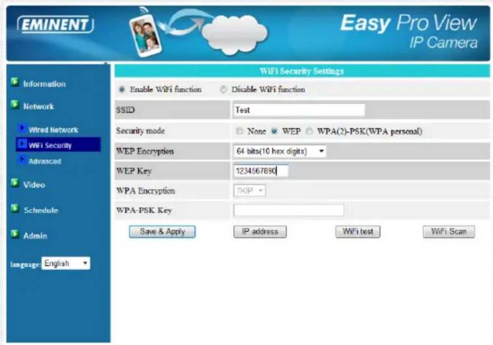 Eminent Easy Pro View EM6270 - Sécurité wi-fi - 2
