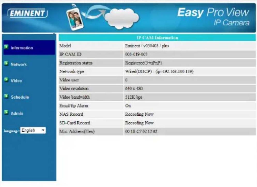 Eminent Easy Pro View EM6270 - Informations - 1