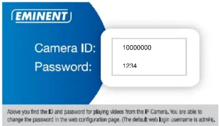 Eminent Easy Pro View EM6270 - Via internet avec le portail web - 1